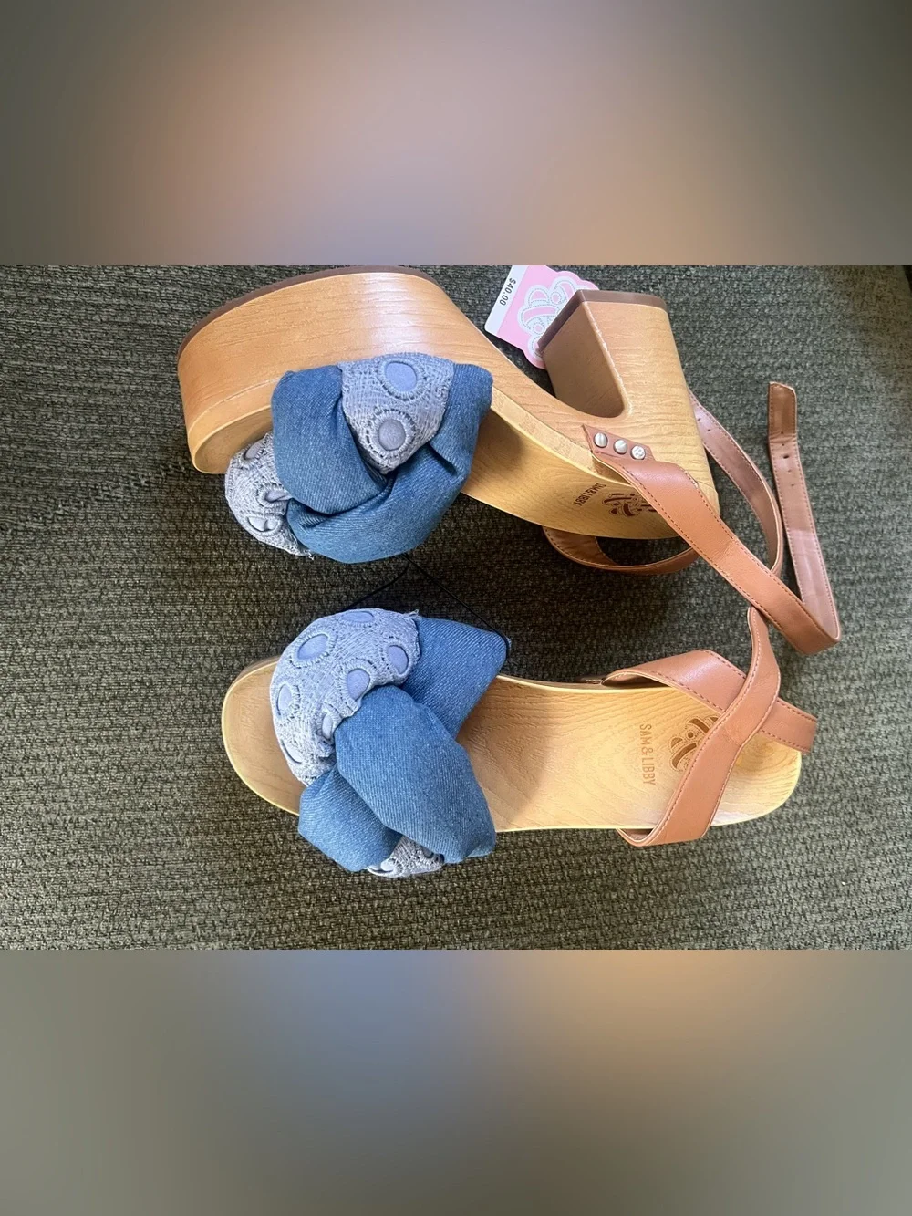 Sam & Libby knotted denim